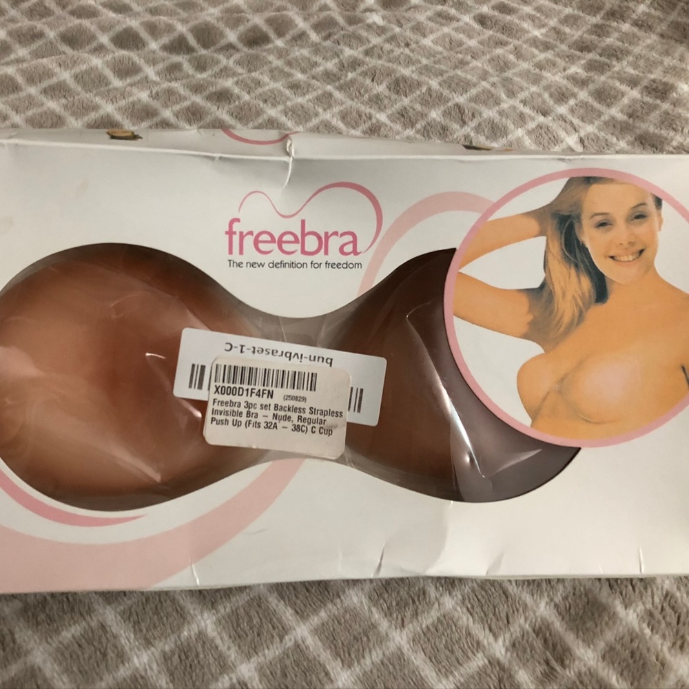 New in Box, Freebra. C cup. Nude. Never worn.